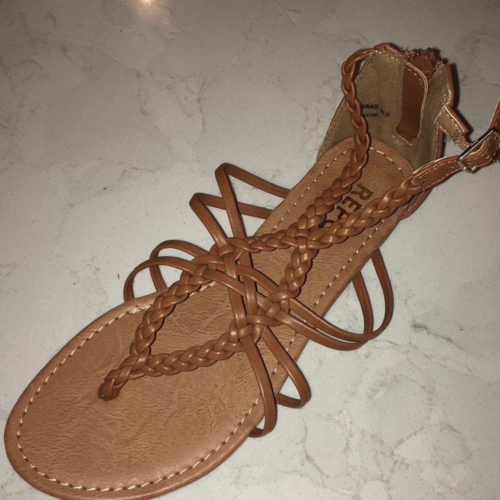 NWT Modcloth Charming Crossroads Braided Sandal - Picture 13 of 15